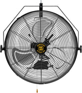 CondoMounts ZEBOZAP ZZFANW181B Strap on WaterProof Gazebo Post Fan 18"